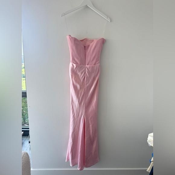 HOUSE OF CB Persephone Pink Gown XS - Picture 11 of 15